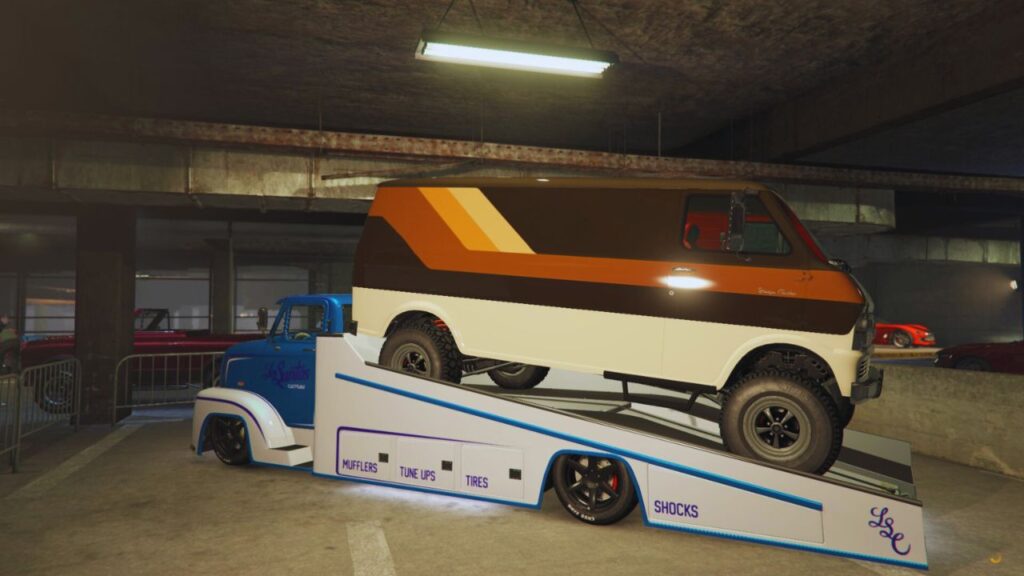 The Vapid Youga Classic in GTA Online.