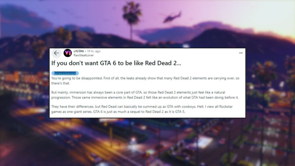 A Reddit discussion in the GTA 5 Disappointing Features.